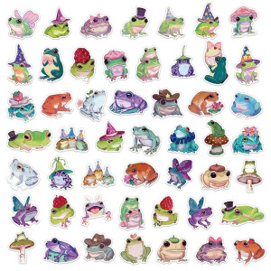 Sticker Rana Fatata | Set 50 Adesivi Magici e Colorati
