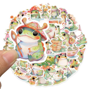 Adesivi Rana Bohémien | Sticker Pastello Carini - Set 50 pz