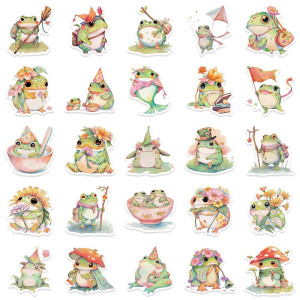 Adesivi Rana Bohémien | Sticker Pastello Carini - Set 50 pz