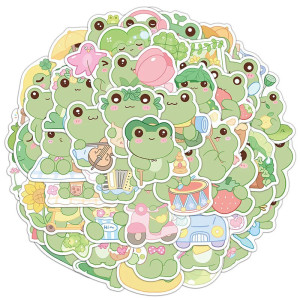 Adesivi Rana Kawaii | Set da 50 Sticker Zen & Carini