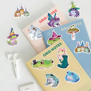 Adesivi Rane Magiche ✨ – Set da 50 Sticker Unici 🐸