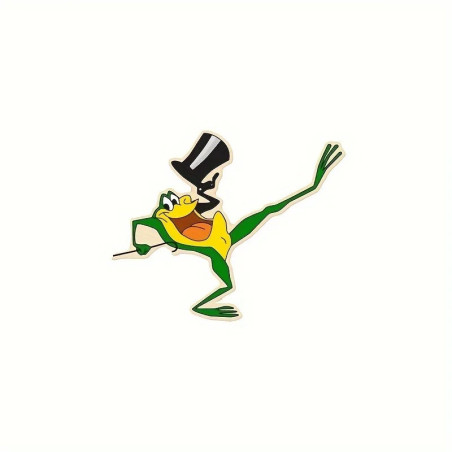 Adesivo Rana Showman – Sticker Cartoon 10,3 x 12,7 cm