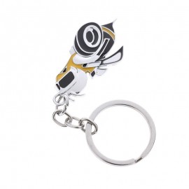 Porte-clés Abeille en métal Super Bee détails