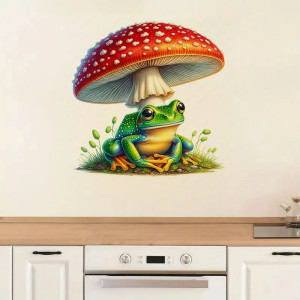 Sticker Rana Folletto del Bosco – Deco Foresta Magica – 5 misure