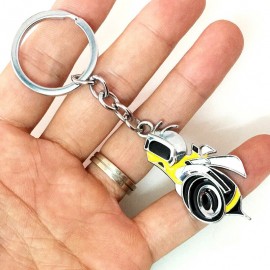 Porte-clés Abeille en métal Super Bee