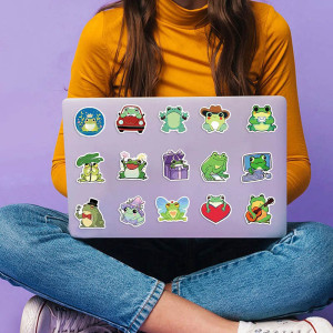 Adesivi Rana Cosmo Pop – Set 50 Sticker Kawaii Colorati