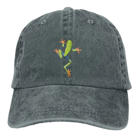 Cappellino Raganella Acrobata 🐸 – Look Naturale & Ricamo