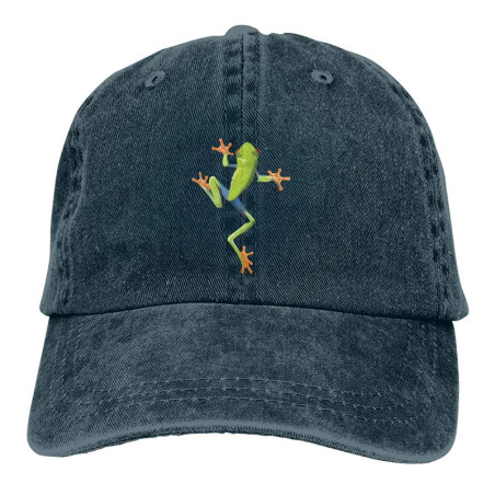 Cappellino Raganella Acrobata 🐸 – Look Naturale & Ricamo