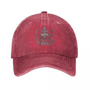 Cappellino Scheletro di Rana 🦴 – Look Vintage & Anima Ribelle