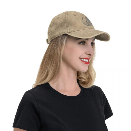 Cappellino Scheletro di Rana 🦴 – Look Vintage & Anima Ribelle
