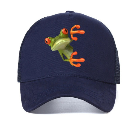 Cappellino Rana Tropicale Divertente – Stile Trucker Traspirante