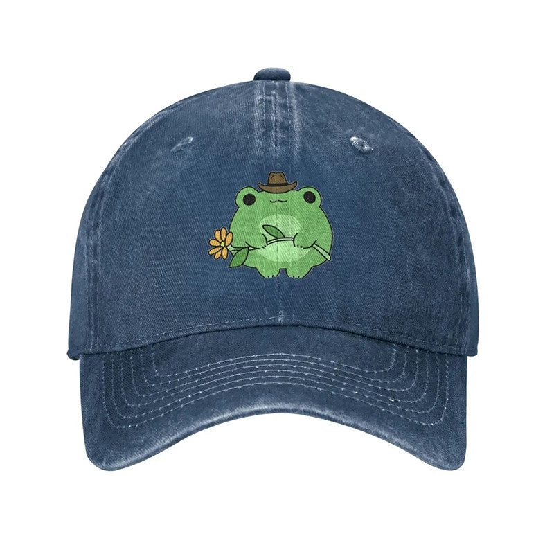 Cappellino Rana Cowboy Fiorito – Look Campestre & Carino