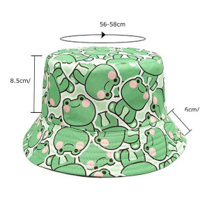 Bucket Hat Rana TeneroJump – Stile Kawaii e Idea Regalo Unica