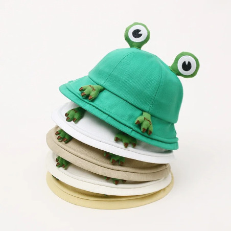 Cappello Rana 'Curio'Zampette' – Divertente in 4 Colori