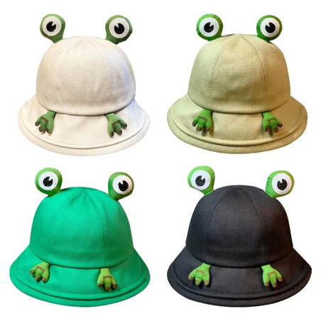 Cappello Rana 'Curio'Zampette' – Divertente in 4 Colori
