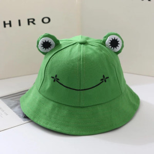 Cappello Bob Rana Sorridente – Cotone, Divertente, 6 Colori