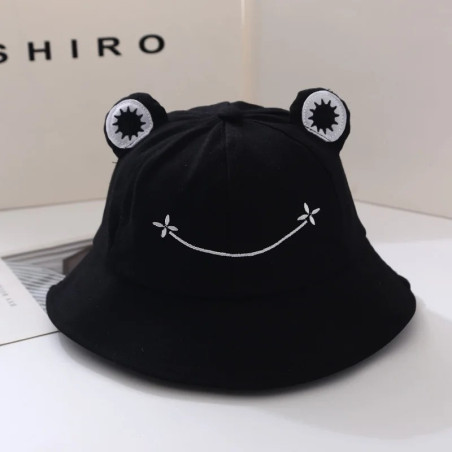 Cappello Bob Rana Sorridente – Cotone, Divertente, 6 Colori