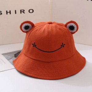 Cappello Bob Rana Sorridente – Cotone, Divertente, 6 Colori