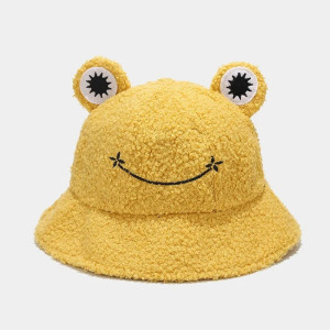 Cappello Rana Sorridente – Bob Peluche Morbido in 4 Colori