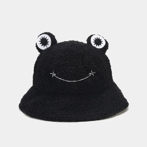 Cappello Rana Sorridente – Bob Peluche Morbido in 4 Colori