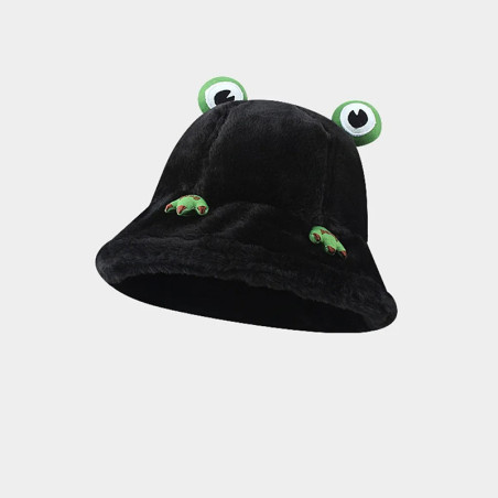 Cappello Rana Peluche OcchiTeneri | Caldo e Kawaii - 4 Colori