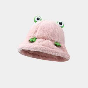 Cappello Rana Peluche OcchiTeneri | Caldo e Kawaii - 4 Colori