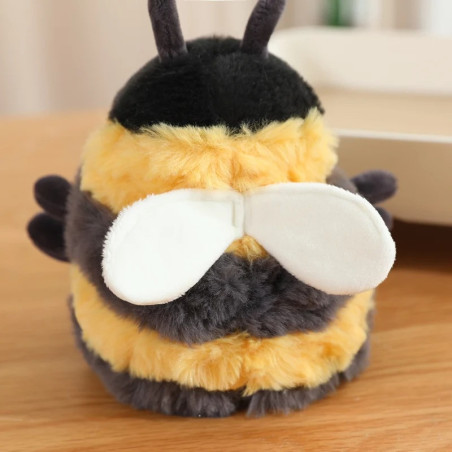 Peluche Piccola Ape 15 cm | Morbido e Soffice Idea Regalo