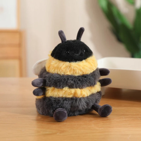 Peluche Piccola Ape 15 cm | Morbido e Soffice Idea Regalo