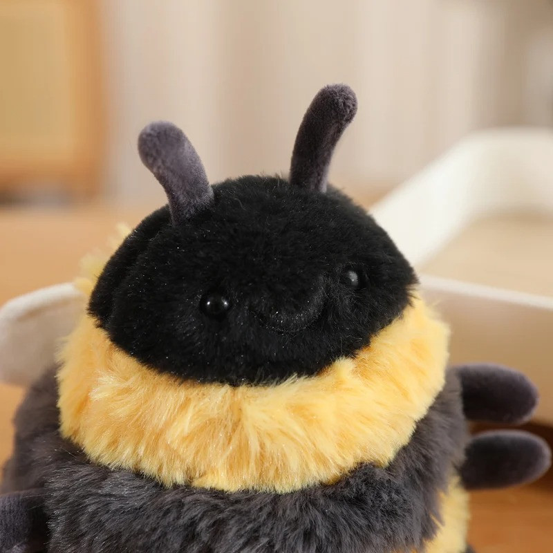 Peluche Piccola Ape 15 cm | Morbido e Soffice Idea Regalo