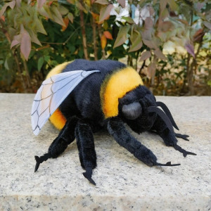 Grande Peluche Ape Realistica – 22 cm | 1001ABEILLES.COM