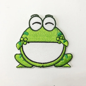 Toppa Termoadesiva Divertente Rana Burlona | 5,1 x 4,6 cm