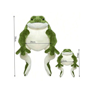 Peluche Rana Realistico – Pupazzo Morbido Idea Regalo Unica