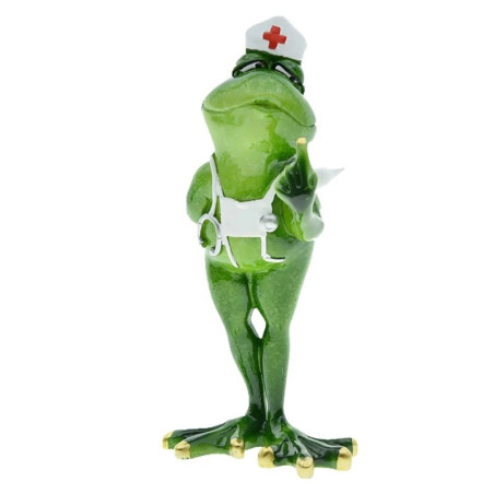 Statuetta Rana Infermiere | Idea Regalo Originale e Divertente