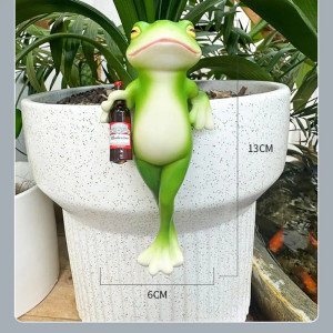 Statuetta Rana con Birra | Idea Regalo Divertente per Aperitivo