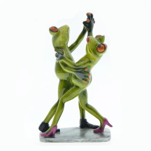 Statuetta Rane Danzanti – Idea Regalo Romantica e Originale