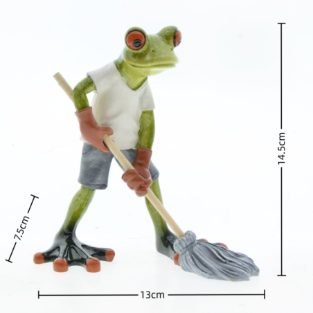 Statuetta Rana Divertente | Idea Regalo Originale per la Casa