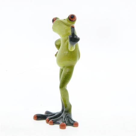 Statuetta Rana Dito Medio | Idea Regalo Divertente Originale