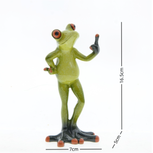 Statuetta Rana Dito Medio | Idea Regalo Divertente Originale