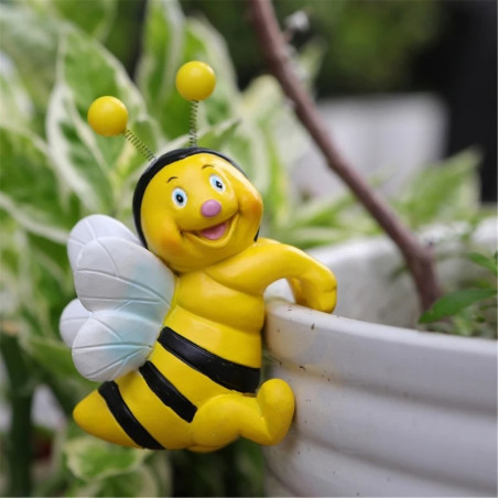Figurine Api Divertenti per Vasi – Set da 2 | Arredo Giardino