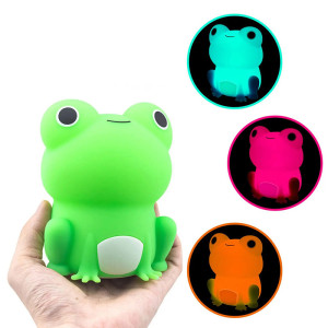 Luce Notturna Rana per Bambini – LED Ricaricabile & Morbida