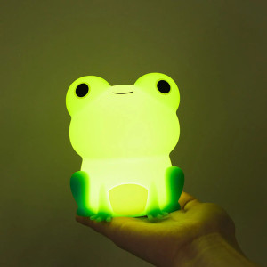 Luce Notturna Rana per Bambini – LED Ricaricabile & Morbida