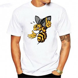 T-shirt Abeilles pour Homme blanc