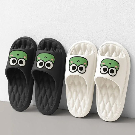 Pantofole Froggy Smile – Ciabatte Rana Comode & Divertenti