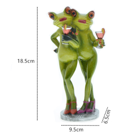 Statuetta Rane Serata Cosmopolita – Duo Glam & Cocktail