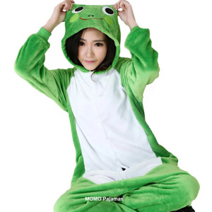 Pigiama Rana Kigurumi – Morbida e Divertente Flanella