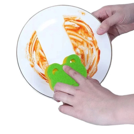 Spugne Piatti Divertenti Rana – Set da 20 Carine & Pratiche