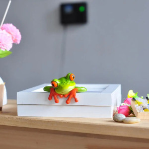 Rana Birichina 3D – Decorazione in Resina Tropicale