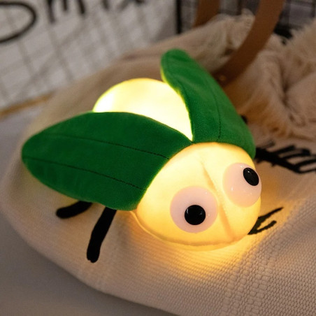 Luce Notturna Lucciola LED – Peluche Luminoso per Bambini
