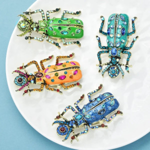 Spilla Scarabeo Donna "Tesoro Mistico" | 4 Colori Originali