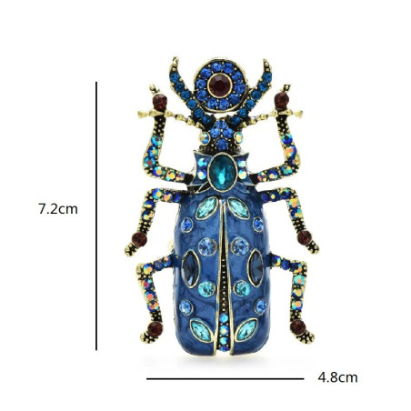 Spilla Scarabeo Donna "Tesoro Mistico" | 4 Colori Originali